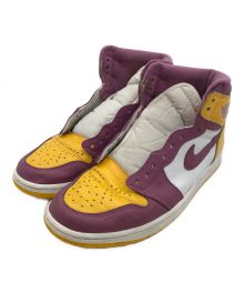 NIKE（ナイキ）の古着「AIR JORDAN 1 RETRO HIGH OG」｜イエロー×パープル