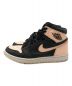 NIKE (ナイキ) AIR JORDAN1 RETRO HIGH OG（エアジョーダン1 レトロ ハイ） ピンク×ブラック サイズ:27.5：13000円