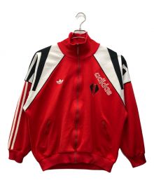 adidas（アディダス）の古着「トラックジャケット」｜レッド