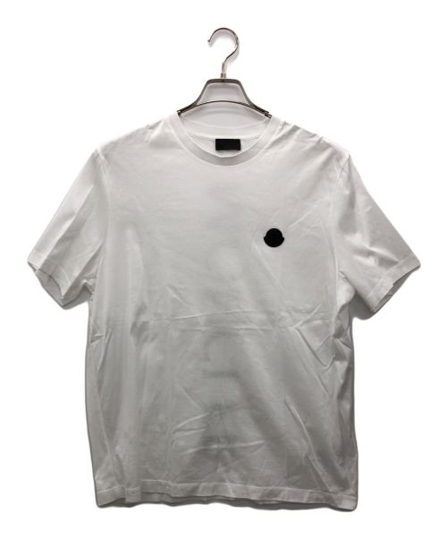 MONCLER（モンクレール）MONCLER (モンクレール) 長袖Tシャツ ホワイト サイズ:Lの古着・服飾アイテム