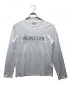 MONCLERモンクレール）の古着「長袖Tシャツ」｜ホワイト