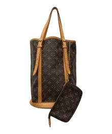 LOUIS VUITTON（ルイ ヴィトン）の古着「バケットGM」｜ブラウン