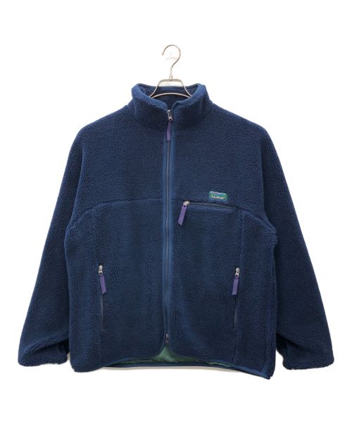 L.L.Bean（エルエルビーン）L.L.Bean (エルエルビーン) Topsham Boa Fleece Jacket ネイビー サイズ:Lの古着・服飾アイテム