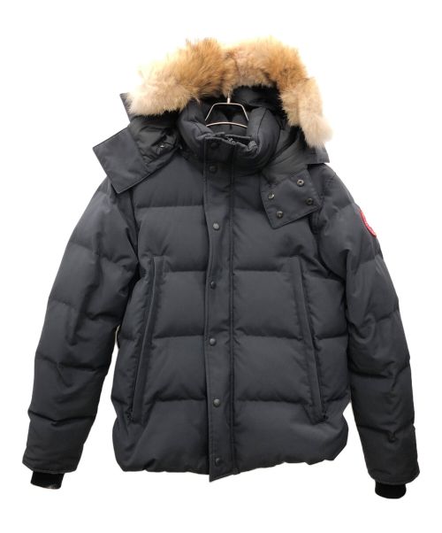 CANADA GOOSE（カナダグース）CANADA GOOSE (カナダグース) Wyndham Parka Fusion Fit Heritage ブラック サイズ:Lの古着・服飾アイテム