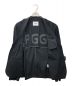 PGG PEARLY GATES (ピージージー パーリーゲイツ) ナイロンモノフィラストレッチ ジャケット ブラック サイズ:5 未使用品：30000円