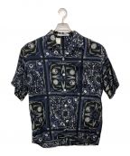 N.HOOLYWOOD×Children of the Discordanceエヌ ハリウッド×チルドレン オブ ザ ディスコーダンス）の古着「Hawaiian SHIRT」｜ブラック