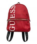 GUESSゲス）の古着「URBAN CHIC LARGE BACKPACK」｜レッド