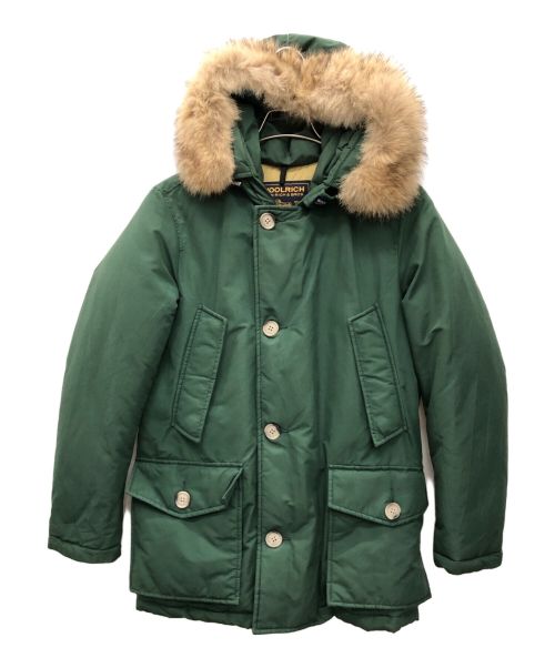 WOOLRICH（ウールリッチ）WOOLRICH (ウールリッチ) ダウンジャケット グリーン サイズ:XSの古着・服飾アイテム