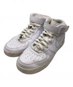 NIKEナイキ）の古着「AIR FORCE 1 MID 07（エアフォースミッド）」｜アイボリー