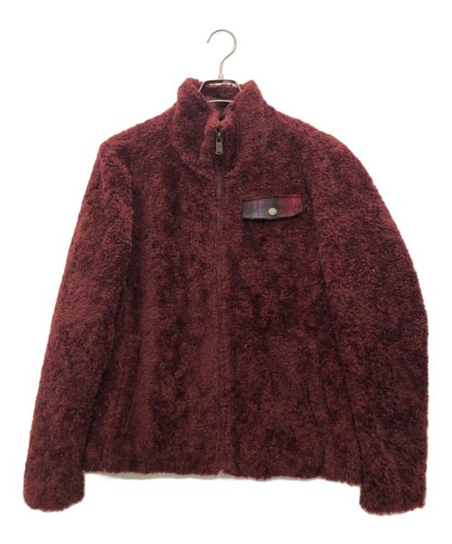 PENDLETON（ペンドルトン）PENDLETON (ペンドルトン) ジップボアジャケット ボルドー サイズ:Mの古着・服飾アイテム