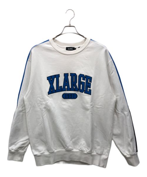 X-LARGE（エクストララージ）X-LARGE (エクストララージ) スウェット ホワイト サイズ:Lの古着・服飾アイテム