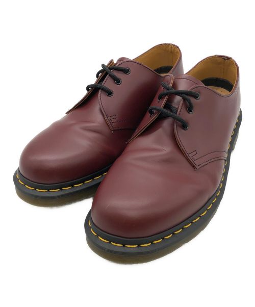 Dr.Martens（ドクターマーチン）Dr.Martens (ドクターマーチン) 3ホールシューズ ボルドー サイズ:10の古着・服飾アイテム