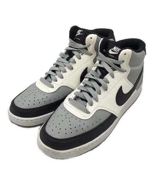 NIKE（ナイキ）NIKE (ナイキ) COURT VISION MID NN（コート ビジョン ミッド ） ライトスカイグレー/ブラック サイズ:26.5の古着・服飾アイテム