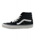 VANS OFF THE WALL (ヴァンスオフザウォール) ハイカットスニーカー ブラック サイズ:25.5cm：5000円