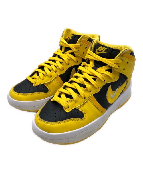 NIKE（ナイキ）NIKE (ナイキ) Dunk High UP（ダンクアップ） イエロー×ブラック サイズ:23.0の古着・服飾アイテム