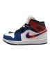 NIKE (ナイキ) AIR JORDAN 1 MID SE（エア ジョーダン ミッド） ホワイト/ユニバーシティレッド-ブルー サイズ:26.5：10000円