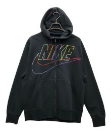 NIKE（ナイキ）の古着「スウェットジャケット クラブ+ BB フルジップ LS フーディ 」｜ブラック