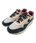 NIKEナイキ）の古着「Air Max 1 PRM（エアマックス 1 プレミアム）」｜ベージュ×ネイビー