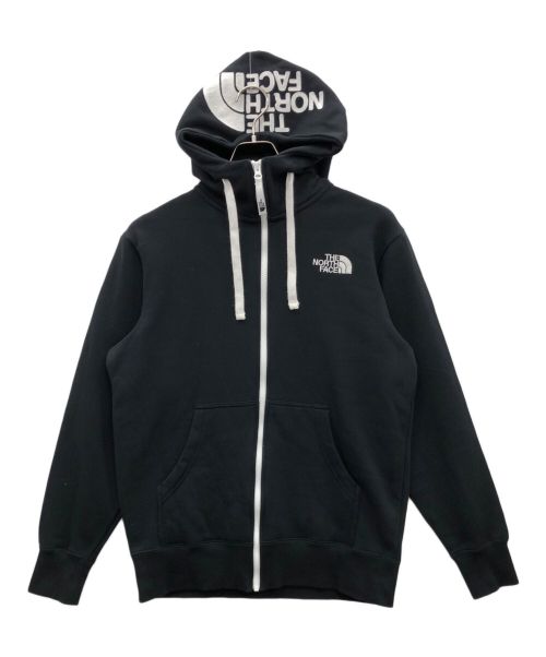 THE NORTH FACE（ザ ノース フェイス）THE NORTH FACE (ザ ノース フェイス) Rearview FullZip Hoodie（リアビューフルジップ フーディ） ブラック サイズ:Mの古着・服飾アイテム