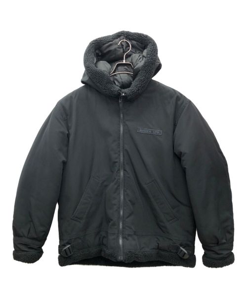 AVIREX（アヴィレックス）AVIREX (アヴィレックス) B-3 HOODIE ブラック サイズ:2XLの古着・服飾アイテム