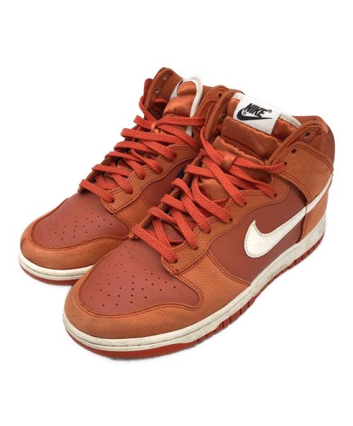 NIKE（ナイキ）NIKE (ナイキ) DUNK HI RETRO PRM EMB オレンジ サイズ:27.5の古着・服飾アイテム