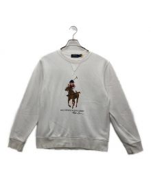 POLO RALPH LAUREN（ポロ・ラルフローレン）の古着「スウェット」｜ホワイト