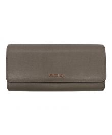 FURLA（フルラ）の古着「BABYLON XL BI-FOLD」｜チャコールグレー