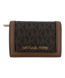 MICHAEL KORS（マイケルコース）の古着「3つ折り財布」｜ブラウン