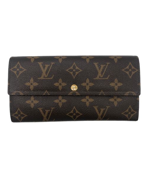 LOUIS VUITTON（ルイ ヴィトン）LOUIS VUITTON (ルイ ヴィトン) 長財布 ブラウンの古着・服飾アイテム