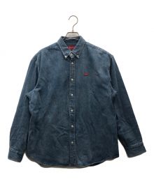 SUPREME（シュプリーム）の古着「small box shirt denim」｜インディゴ