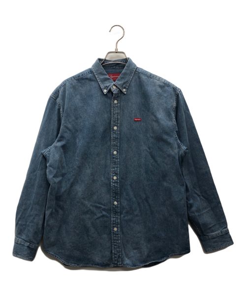 SUPREME（シュプリーム）Supreme (シュプリーム) small box shirt denim インディゴ サイズ:Sの古着・服飾アイテム