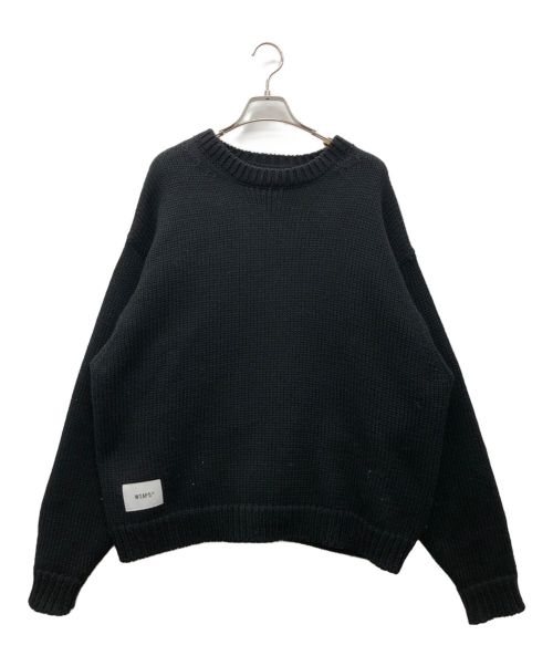 WTAPS（ダブルタップス）WTAPS (ダブルタップス) INGREDIENT SWEATER/ニット ブラック サイズ:03の古着・服飾アイテム