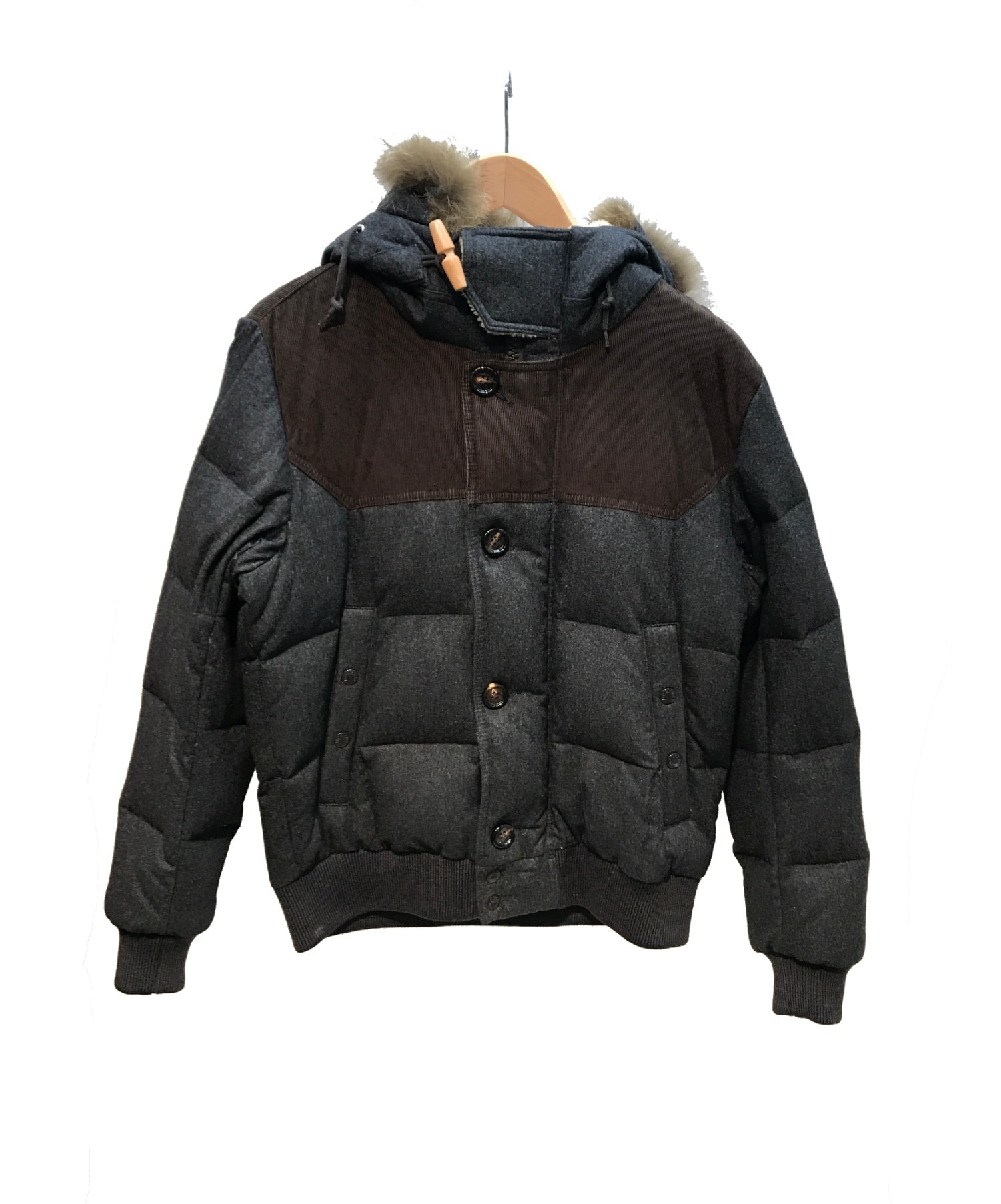 MONCLER モンクレール HEM ウール ダウンベスト+giftsmate.net