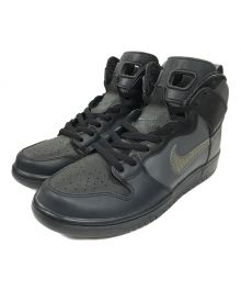 NIKE（ナイキ）の古着「SB DUNK HIGH PRO PRM QS　スニーカー」｜ブラック×グレー