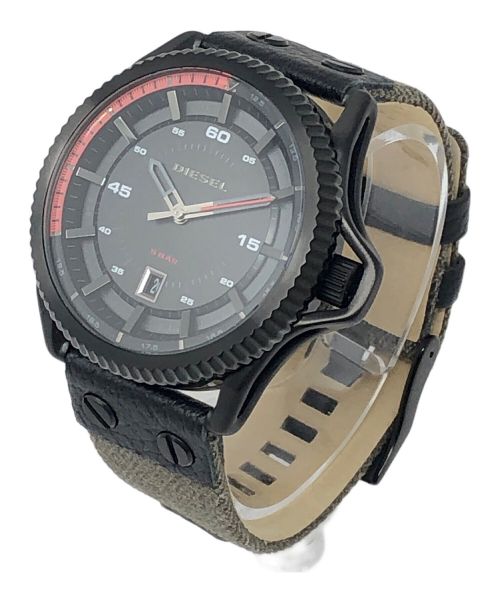 DIESEL（ディーゼル）DIESEL (ディーゼル) 腕時計 クォーツ ROLLCAGE(ロールケージ) サイズ:実寸サイズにてご確認ください。の古着・服飾アイテム