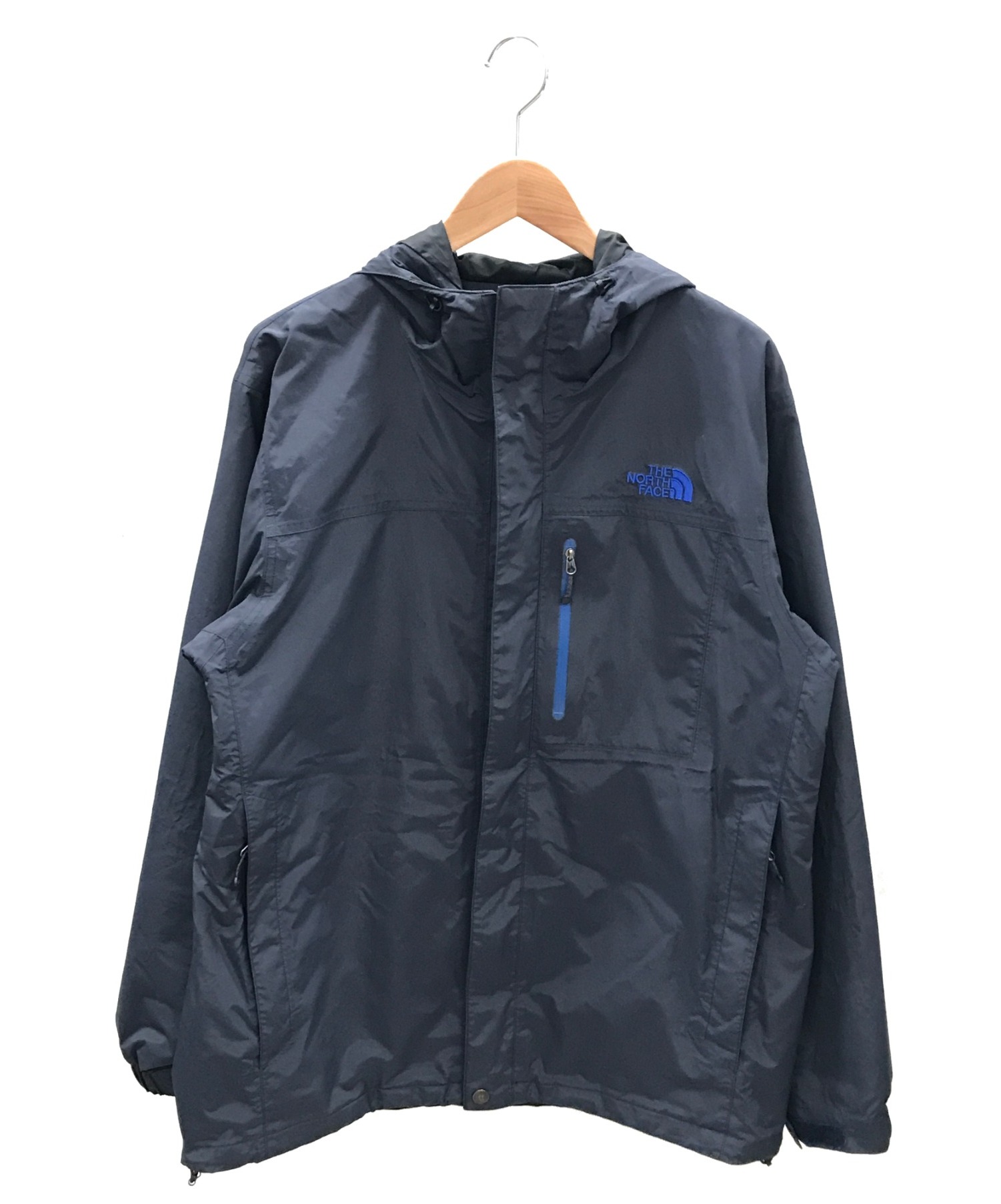 中古 古着通販 The North Face ザ ノース フェイス ゼウストリクライメイトジャケット グレー ブルー サイズ L 3way オールシーズン ブランド 古着通販 トレファク公式 Trefac Fashion