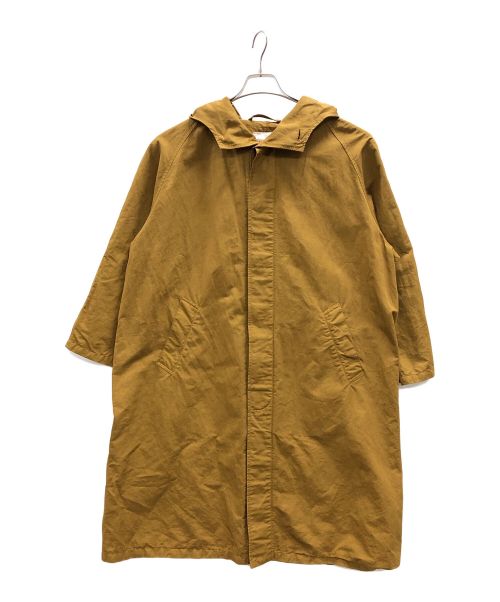 HTS（エイチティーエス）HTS (エイチティーエス) フーデッドバルマカーンコート カーキ サイズ:SMALLの古着・服飾アイテム