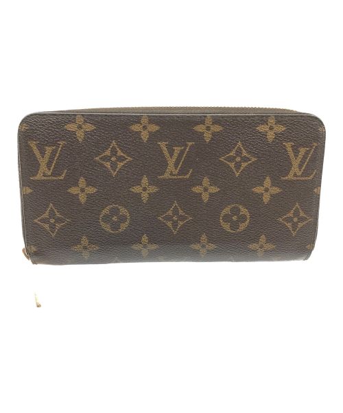 LOUIS VUITTON（ルイ ヴィトン）LOUIS VUITTON (ルイ ヴィトン) モノグラム ジッピー・ウォレット　長財布 ブラウン サイズ:実寸サイズにてご確認ください。の古着・服飾アイテム