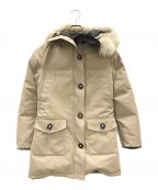 CANADA GOOSEカナダグース）の古着「ダウンジャケット　Bronte Parka」｜ベージュ