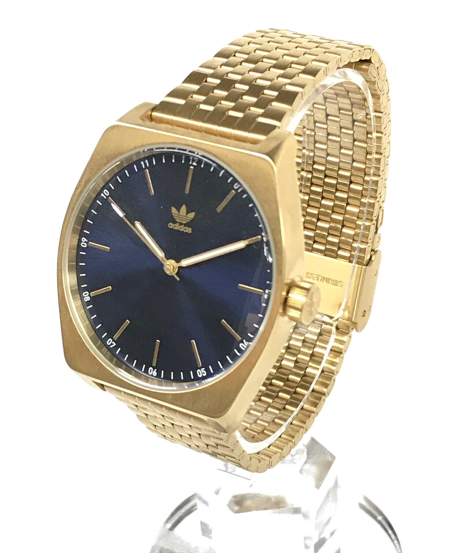 adidas originals 腕時計 ベルト両切れ ジャンク クオーツ - 腕時計