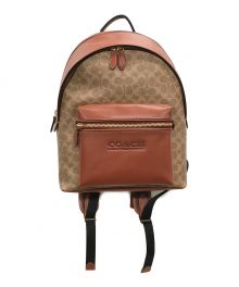 COACH（コーチ）の古着「CHARTER24　リュック」｜ブラウン