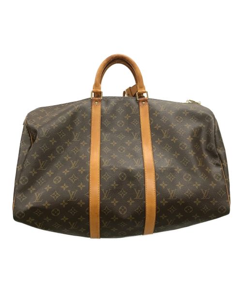 LOUIS VUITTON（ルイ ヴィトン）LOUIS VUITTON (ルイ ヴィトン) トラベルバッグ　モノグラム キーポール50 ブラウン サイズ:50の古着・服飾アイテム