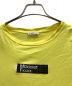 MONCLER (モンクレール) FRAGMENT DESIGN (フラグメントデザイン) Tシャツ　FRAGMENT DESIGN（フラグメント デザイン） イエロー サイズ:L：6000円