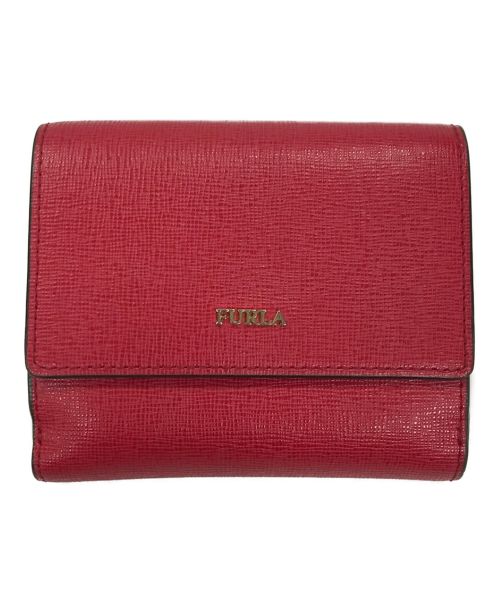 FURLA（フルラ）FURLA (フルラ) 2つ折り財布 レッド サイズ:実寸サイズにてご確認ください。の古着・服飾アイテム