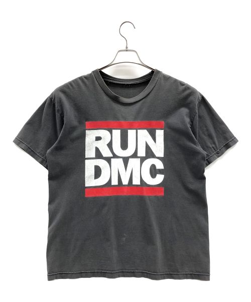 RUN DMC（ランディーエムシー）RUN DMC (ランディーエムシー) ヴィンテージバンドTシャツ チャコールグレー サイズ:不明の古着・服飾アイテム