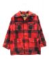 WOOLRICH WOOLEN MILLS（ウールリッチウーレンミルズ）の古着「ヴィンテージハンティングジャケット」｜レッド×ブラック