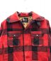 WOOLRICH WOOLEN MILLS (ウールリッチウーレンミルズ) ヴィンテージハンティングジャケット レッド×ブラック サイズ:不明：4800円