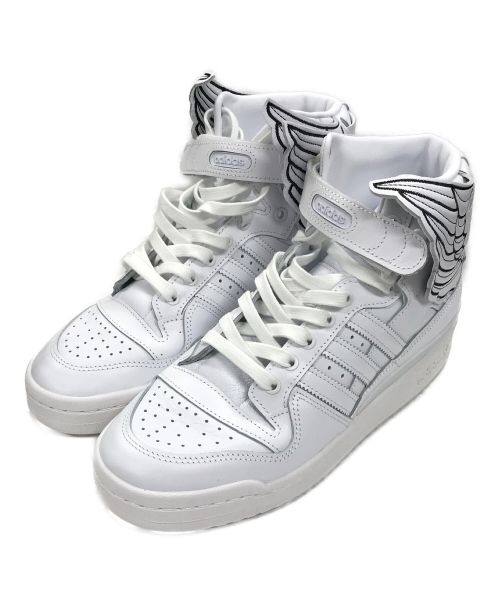 adidas（アディダス）adidas (アディダス) JEREMY SCOTT (ジェレミースコット) スニーカー Originals Jeremy Scott ホワイト×ブラック サイズ:26.5の古着・服飾アイテム