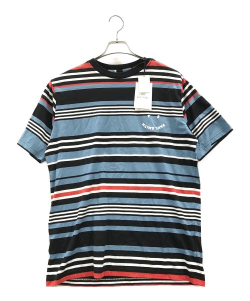 PAUL SMITH（ポールスミス）PAUL SMITH (ポールスミス) Tシャツ ブラック×ブルー サイズ:XL 未使用品の古着・服飾アイテム