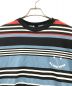 PAUL SMITH (ポールスミス) Tシャツ ブラック×ブルー サイズ:XL 未使用品：3980円